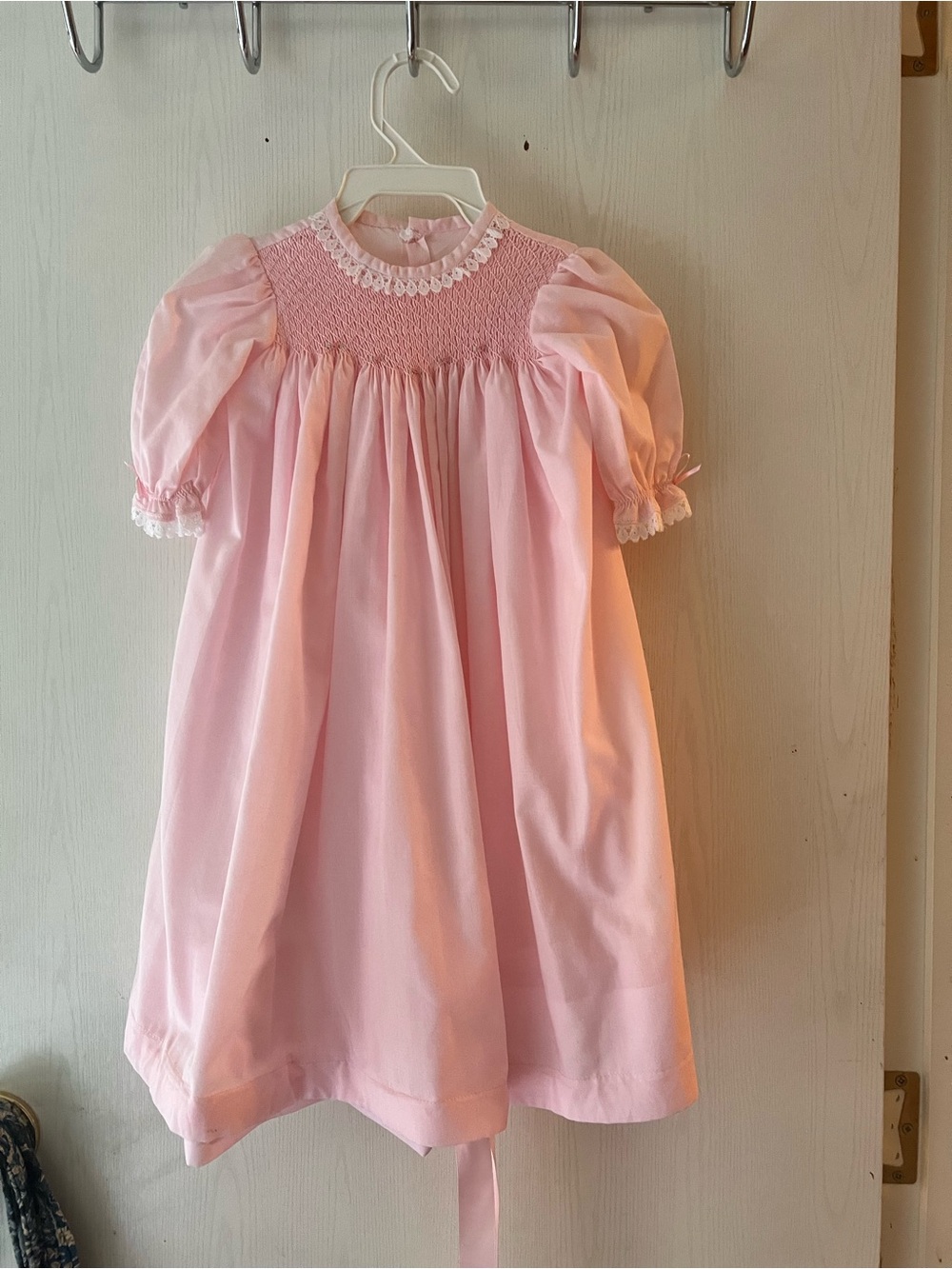 Vintage Hand-Smocked Dress